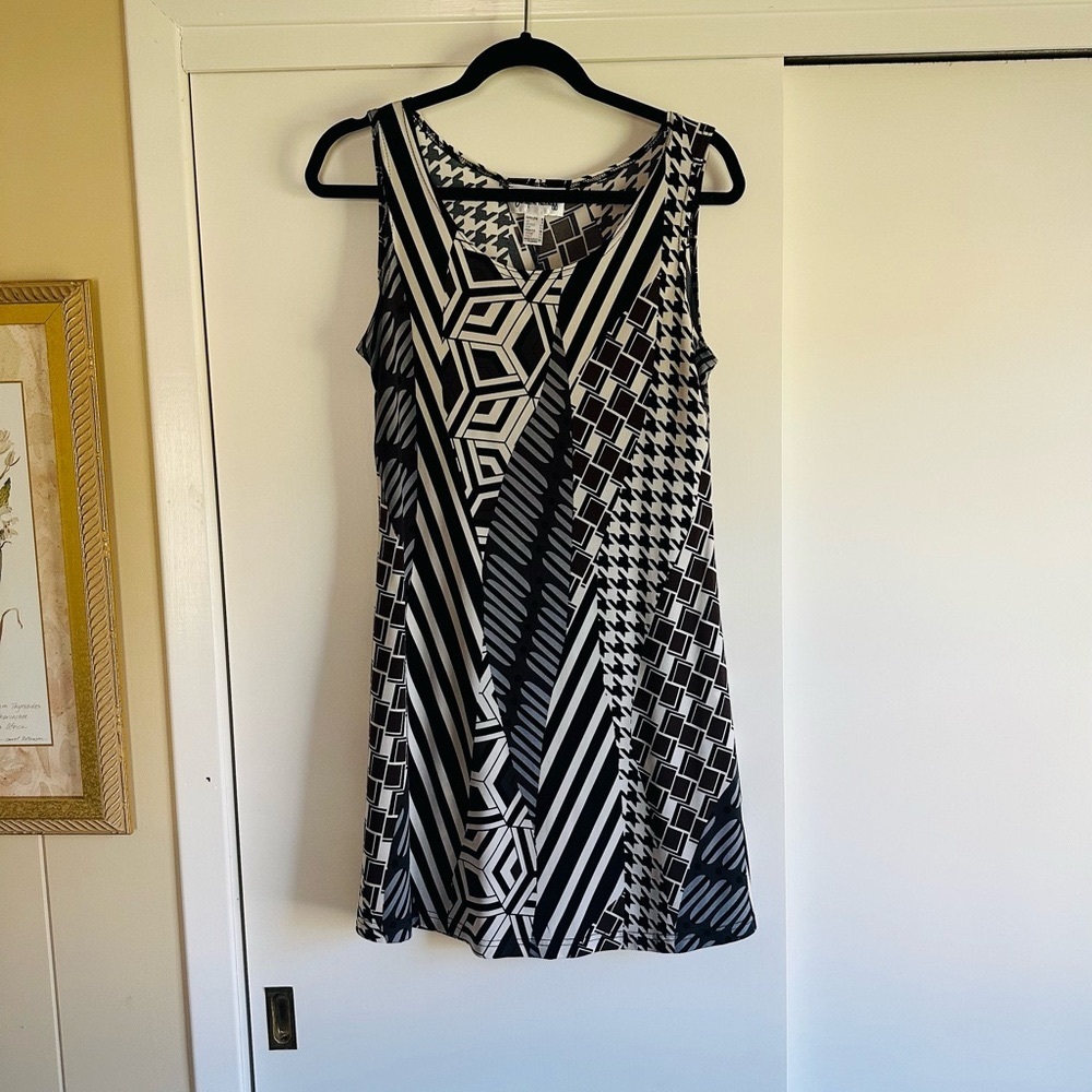 Joseph Ribkoff Geometric Dress Size 6